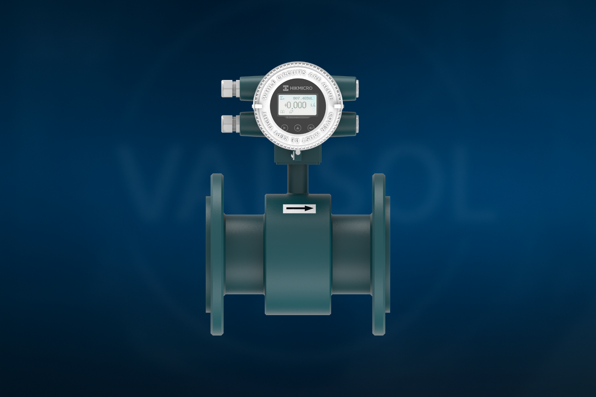 Medidor de flujo electromagnético HM-FE